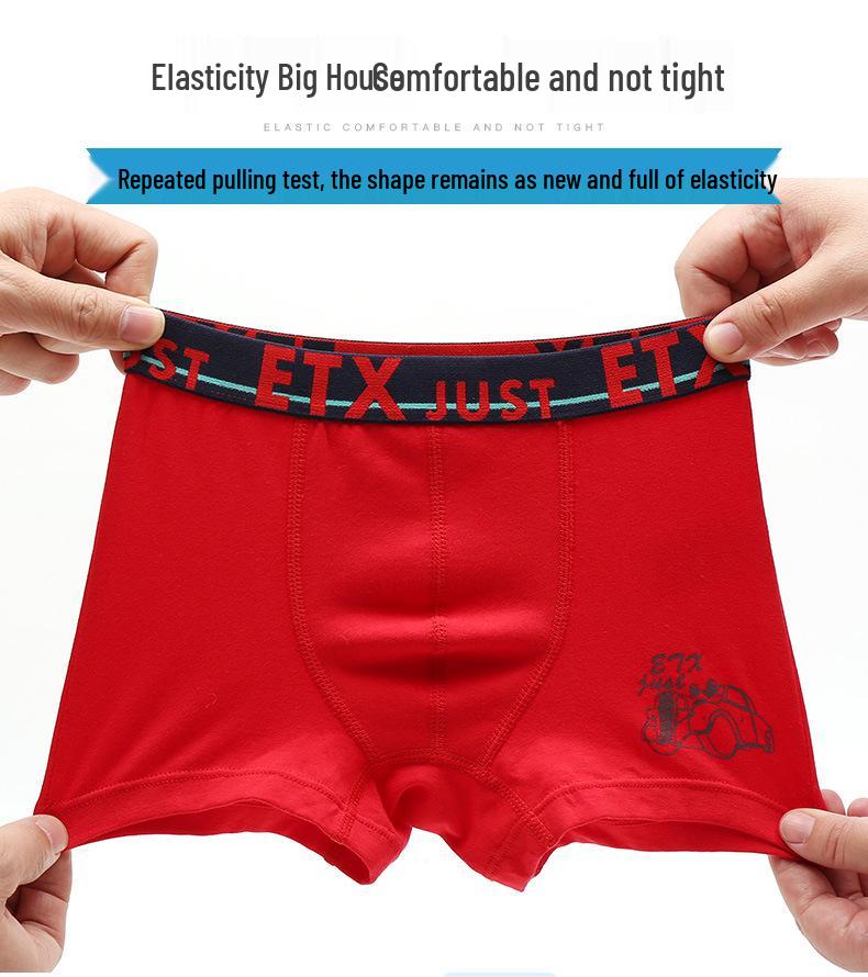 ETX Nur Jungen Klasse A Spandex Baumwolle Boxershorts