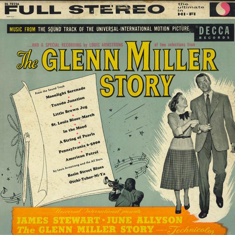 LP Record UNIVERSAL-INTERNATIONAL ORCHESTRA - Glenn Miller Story DL78226 Decca 1958 US Jazz Used