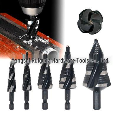Imperial HSS 4241 4-Flute Ground Step Drill Bit Set