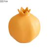 Pomegranate Shaped Ceramic Vase Decorative Flower Arrangement Desk Decoration Flowers Pots Floral Vases Room Aesthetic Decor