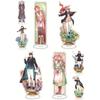 Hetalia APH Acrylic Stand Akusuta Base Cosplay Accessories Anime Goods Transparent Stylish Cute Moe Collection Gift (16CM 1)