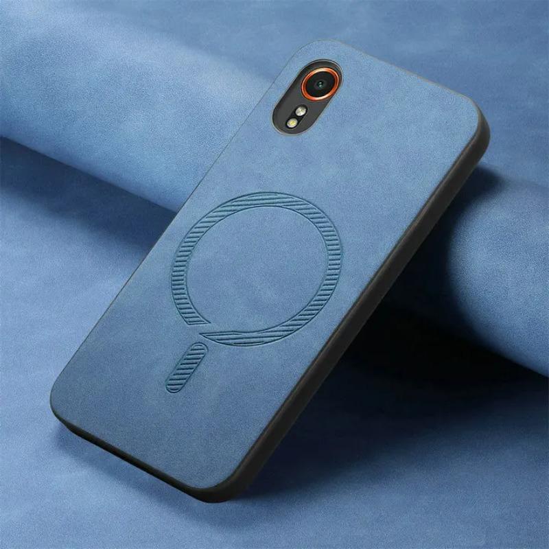 For Samsung Galaxy XCover7 Case for Magnetic Leather Back Cover for Samsung X Cover 7 Cases for Galaxy XCover 7