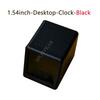 1.54" LCD WiFi Weather Clock - Innovative Black Tech Desktop Display