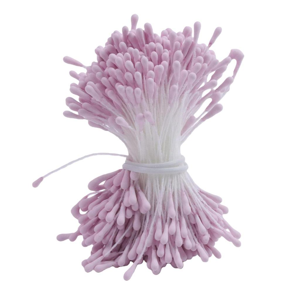 2mm 390 Root Matte Heart Flower Simulation, Eco-Friendly Rose Lily Stamen