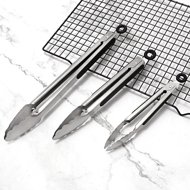 Chang Baosen Thickened Stainless Steel BBQ Food Clip