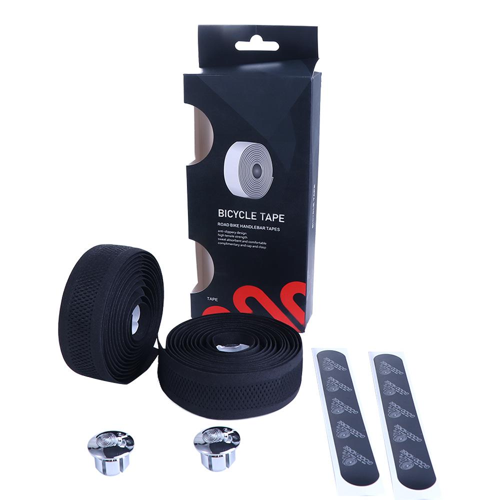 Mesh Design Road Bike Anti-slip Mountain Bike Bike Handlebar Tape Bike Handle Wraps Handlebar Gloves Bicycle Bar Tape чёрный