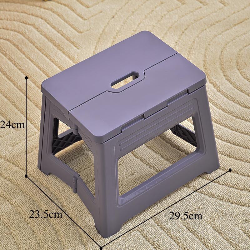 Adjustable Telescopic Folding Portable Plastic Stool for Outdoor Travel, Fishing, and Household Use