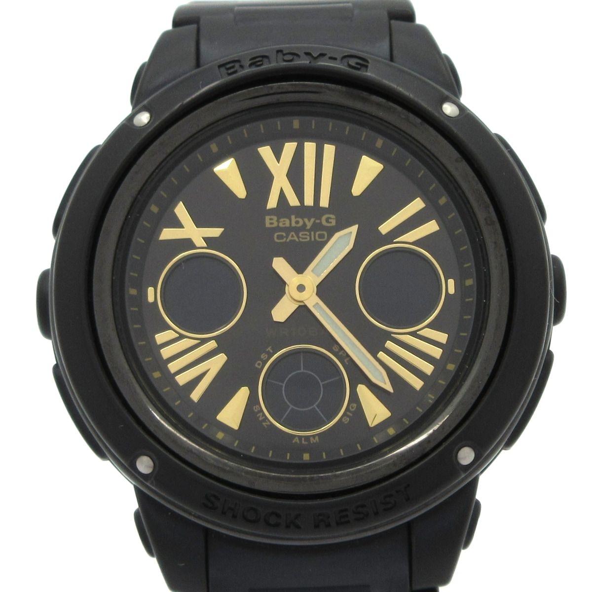Used CASIO Watch Baby-G BGA-153 Women s Gold