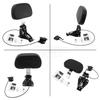 Motorcycle Chrome Front Driver Rider Backrest Mounting Kit For Harley Touring CVO Street Glide Road King Classic 2009-2023