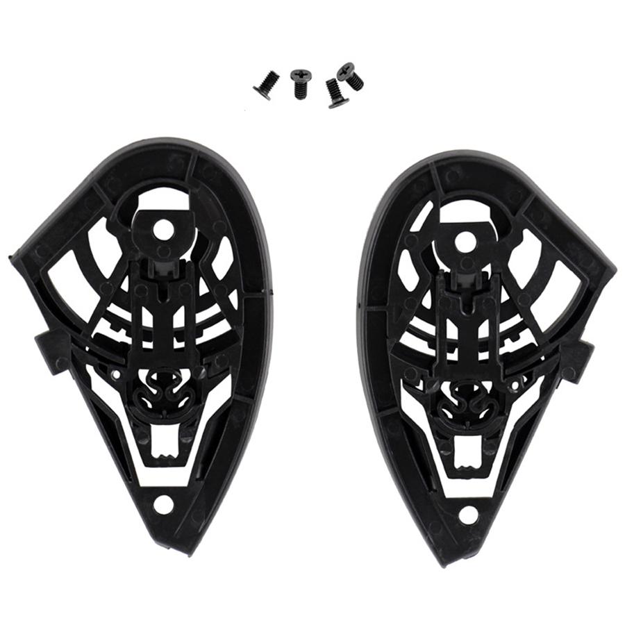 Motorcycle Helmet Visor Shield Gear Base Plate Set For AGV K3 K4