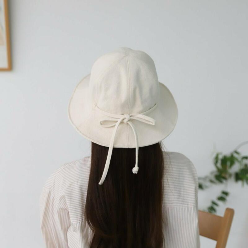 Шляпа-ведро Lamai Однотонная шляпа Узел Женская веревка pink