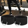 1 Pair Fitness Ankle Straps d ring Ankle Cuffs for Gym Training