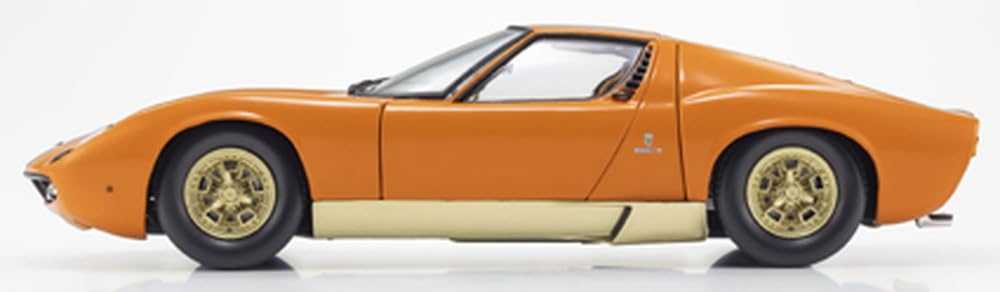 Kyosho Original Lamborghini Miura P400 Finished Model KS08314PB 1/18 (Orange)