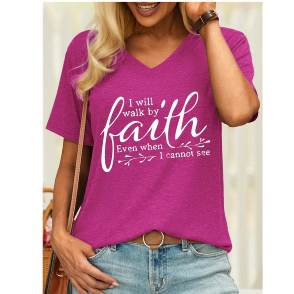 TShirt Women Summer Cute Cat Print V-Neck Sexy Polyester Harajuku Casual Pullover Cartoon Animals Female Streetwear Ladies Tops