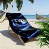 1. FC Magdeburg Print Beach Towel, Large Soft Quick Dry Towel for Beach Camping Swimming