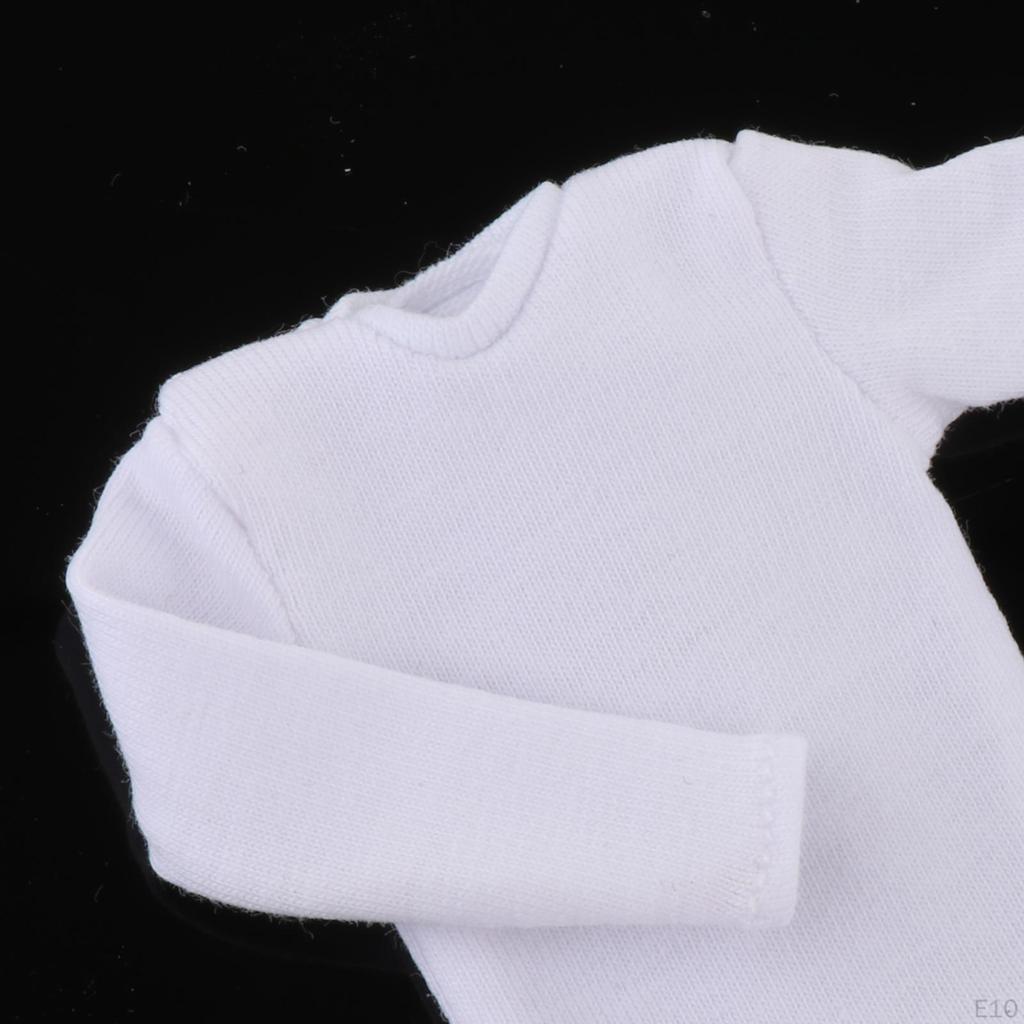 1/12 Male Long Sleeve T-Shirt Clothes for 6 Inch Doll Model Accessories