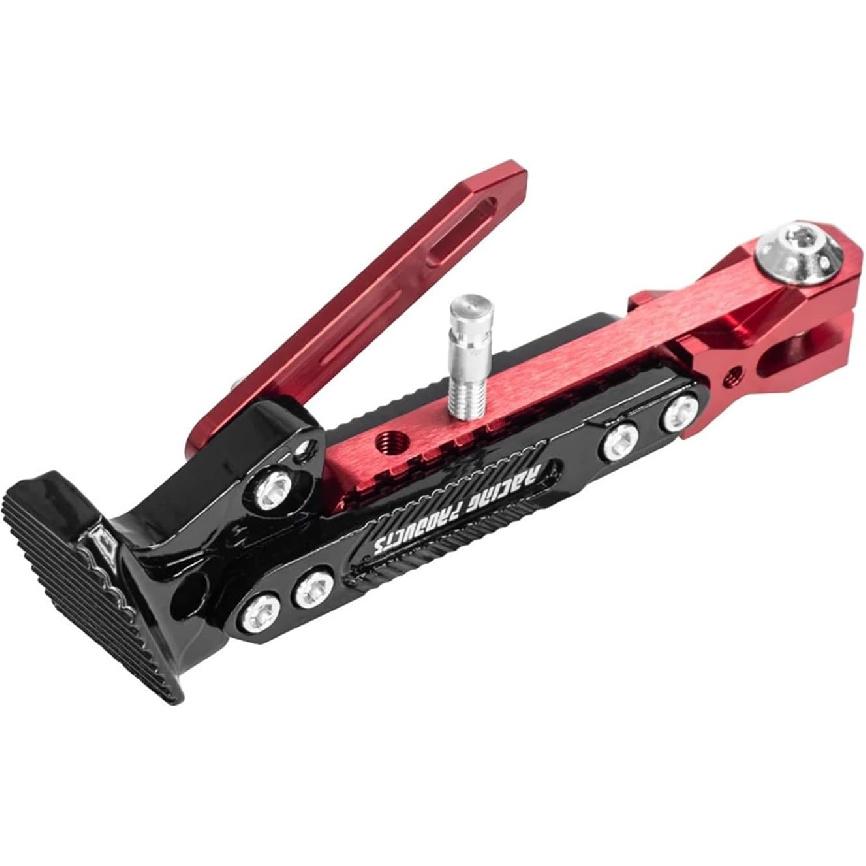 Motorbike Side Kickstand Foot Support for Dualtron 3 Thunder Spider Eagle Pro Scooter Kick Stand Parking Bracket Adjustable, Red