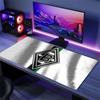 Gladbach FC Mauspads, Große Gaming-Schreibtischmatte, Rutschfestes XXL-Mauspad für Laptop & Tablet, Mini-PC-Spielmatte mit Genähten Kanten