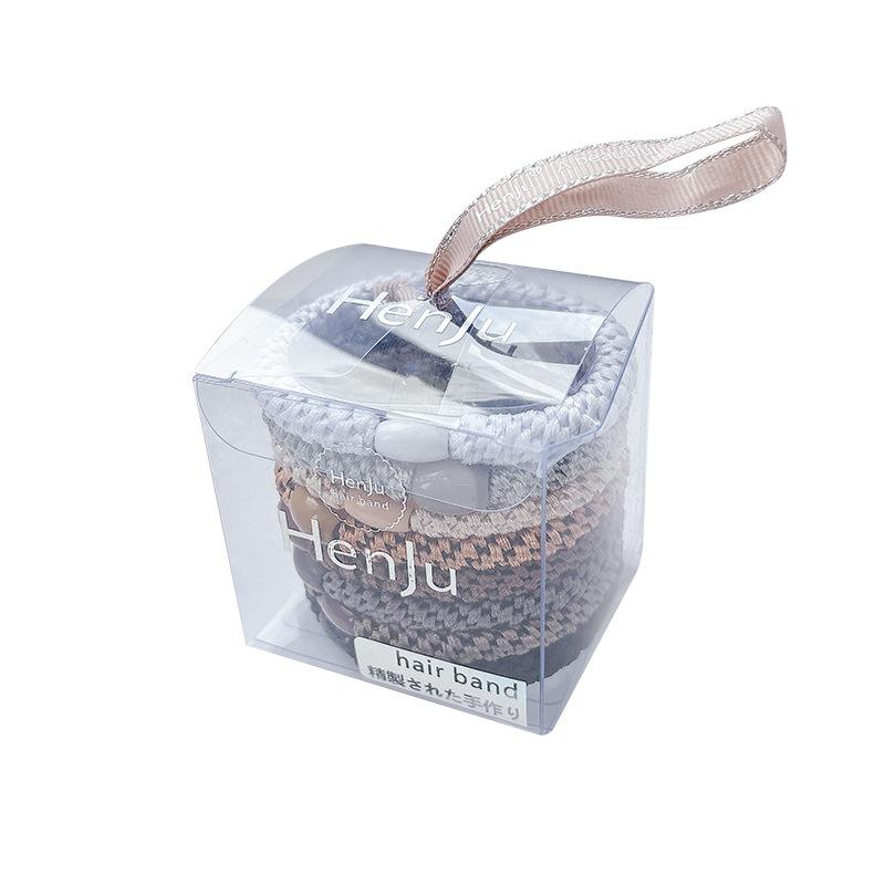 2025 Braided Headband Hair Band High Elastic Rubber Band Women's Hair Rope High Ponytail Hair Band Hair Accessories