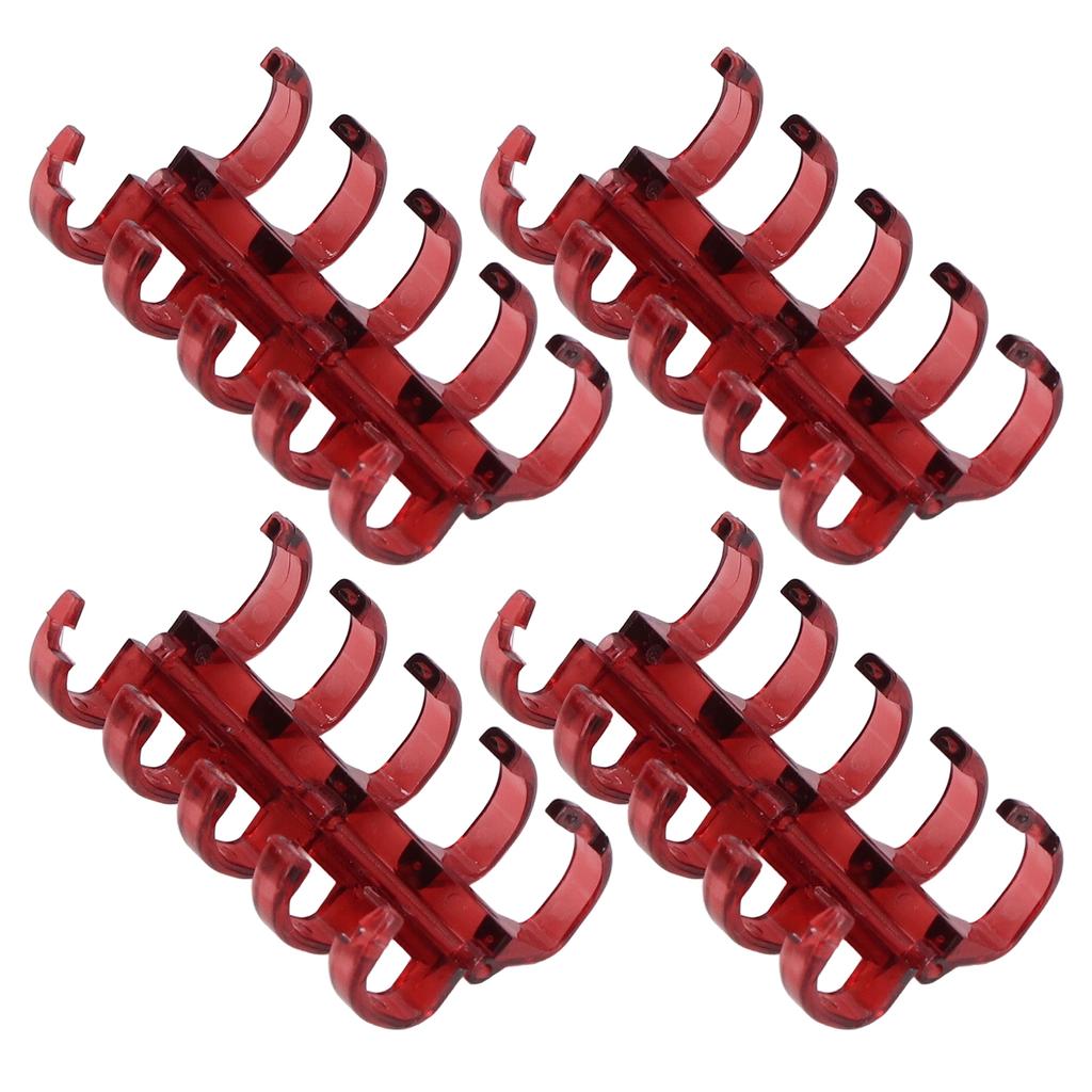 20Pcs Binding Rings Segmented Design Hold 60 Sheets 11mm Binding Thickness Office Supplies