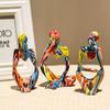 Water Transfer Abstract Figure Sculpture Home Decor for Bedroom, Living Room, Study, and Entrance Hall Decoration