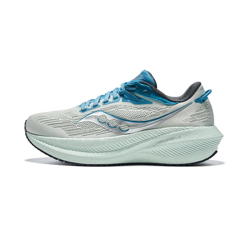 

Saucony Triumph Victory 21 Cushioning Lightweight Low Top Running Shoes Women s Gray Saucony S10881-20 35.5
