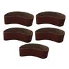 5PCS 40800 Grit Sanding Belt Set Aluminum Oxide Abrasive Paper 75x457mm for Wood Metal Plastic Sanding Machines