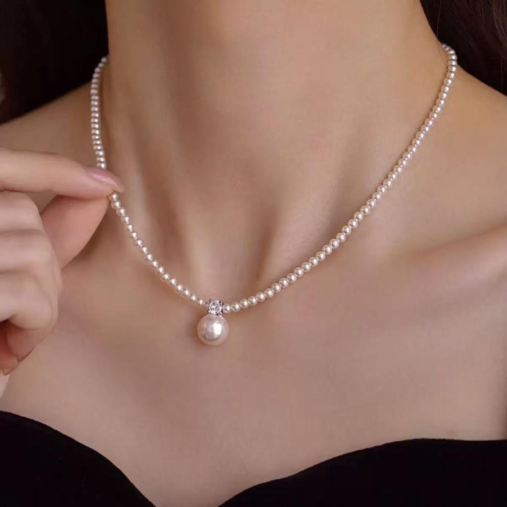 Summer Light Luxury Necklace Women's Fashion Commuting Simple Versatile Collarbone Chain New Trendy Neck Chain Collarbone Chain