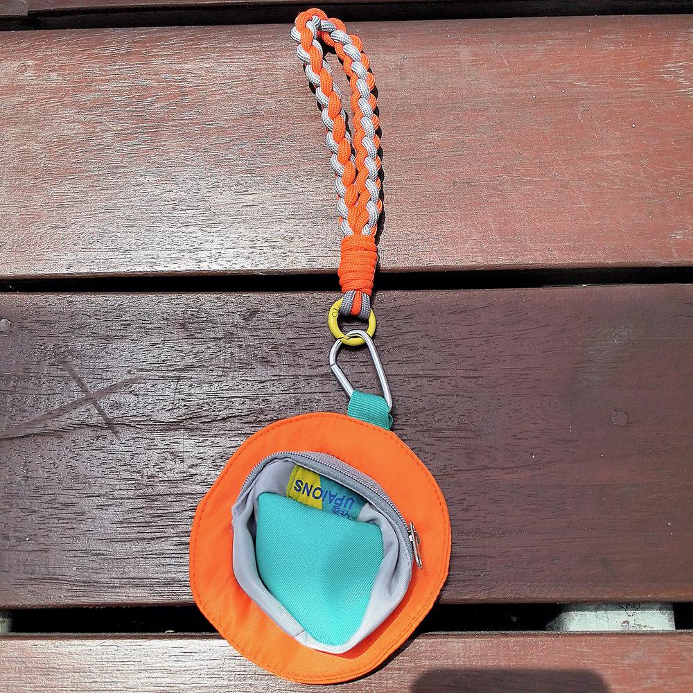 2-Piece Set: Coin Purse & Mobile Phone Anti-Lost Lanyard, Smiley Backpack Pendant, Keychain Accessories