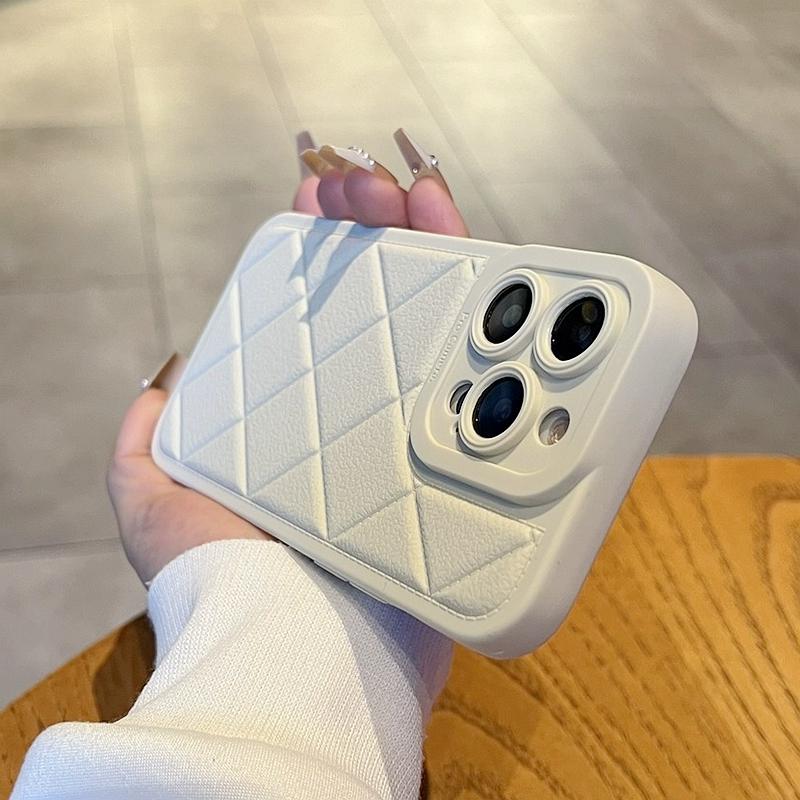 Weiche Flüssigsilikon-Telefonhülle für iPhone 11 12 13 14 15 Pro Max Plus XS X XR Max Stoßfeste Stoßstangenrückseitenhülle