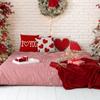 Valentine's Day Couple Pillow Cover Love Key Decoration Pillow Cushion Cover Home Sofa Living Room Pillow Cover