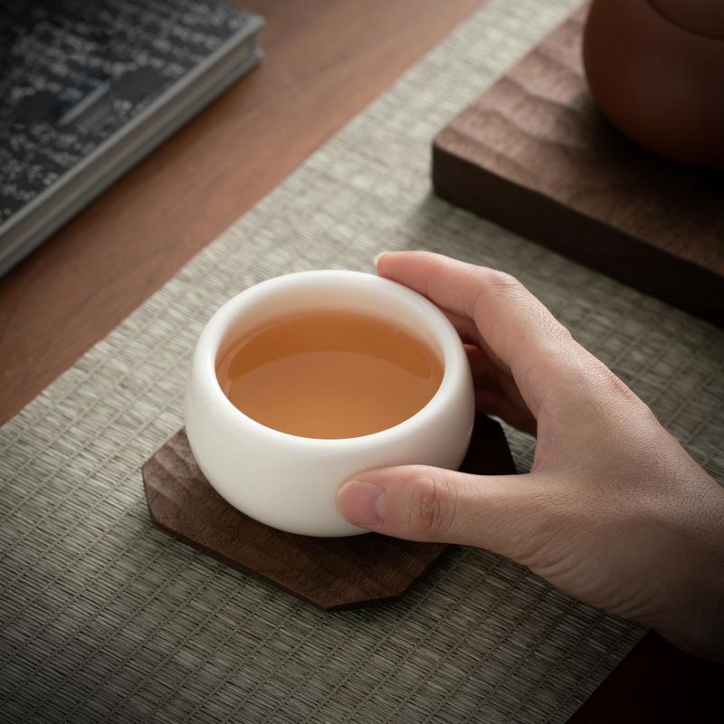 Dehua White Jade Porcelain High-End Personal Teacup