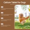 Dog Calciums Supplement Tablets 80Counts Joint Support Supplement Bone Health Improvement for Various Breeds Dogs