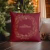 Home Decor Charming Christmas Fairy-Printed Pillow Cover Pattern Cushion Cover Suitable For Sofa Bedroom Car Pillow Cover