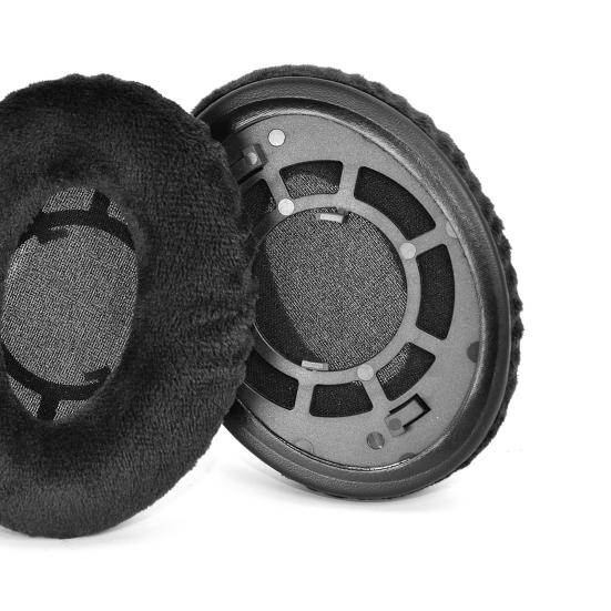 1 Pair High Elasticity Ear Pads Soft Earcaps Headset Earmuffs Protective Cushion with Buckle for Sennheiser RS120/100/110/115/117/119