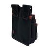 SK11 Canvas Waist Pouch for Construction Workers, 3-Drawer, with Inner Pocket, Slim Type, SPD-ML02