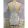 Women's V-Neck Spliced Sequin Camisole Vest
