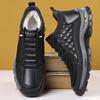 Northeast Snow Boots Winter Men's High-top Warm Thickened Wool Pedal the Elderly Cotton Shoes Slip Casual Shoes