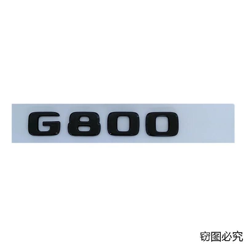 CWDRF1 ABS Letter Emblem Car Sticker Auto Body Rear Trunk Tail Decal Badge for Mercedes Benz G700 G800 G900 900 800 700