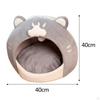 Cats Cave Bed Cat House Tent Semi Enclosed Sleeping for and Small Dogs To Sleep