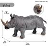 Soft Rubber Marine Animal Models: Great White Shark, Megalodon, Beluga, Blue Whale, Whale Shark, Dolphin Toys for Kids
