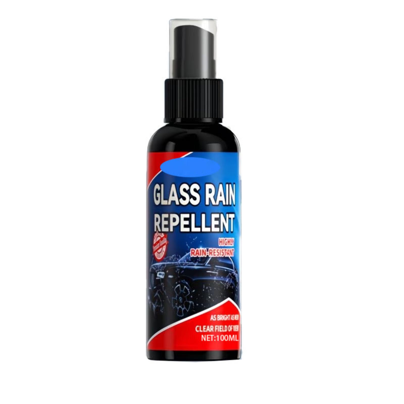 

Nano Glass Rain Repellent Spray for Car Windows and Rearview Mirrors 100ml Water Resistant Anti-Fog Coating for Clear Visibility One Size