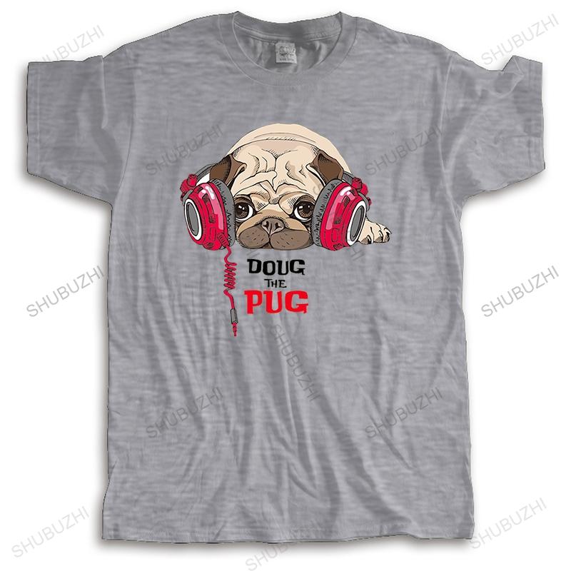 Dog Patch Cute PUG Music New Design T Shirt Transfer Patches Shubuzhi Brand Cotton Tshirt Drop Shipping