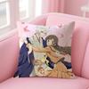 KKamisama HajimemashitaA Cushion Cover Natural Linen Pillow Case DoubleSided Print Decorative Sofa Pillowcase Home Decor Gift