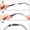 5PCS Adjustable Anti-slip Eyewear Retainer Universal Fit Eyeglass Lanyard Sports Sunglasses Unisex Holder Strap Lanyard