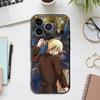 M-Moriarty the P-Patriot Black Phone Case For IPhone 17 16 15 14 13 12 13 12 11 Pro Max Plus XS XR Silicone Soft Back Cover