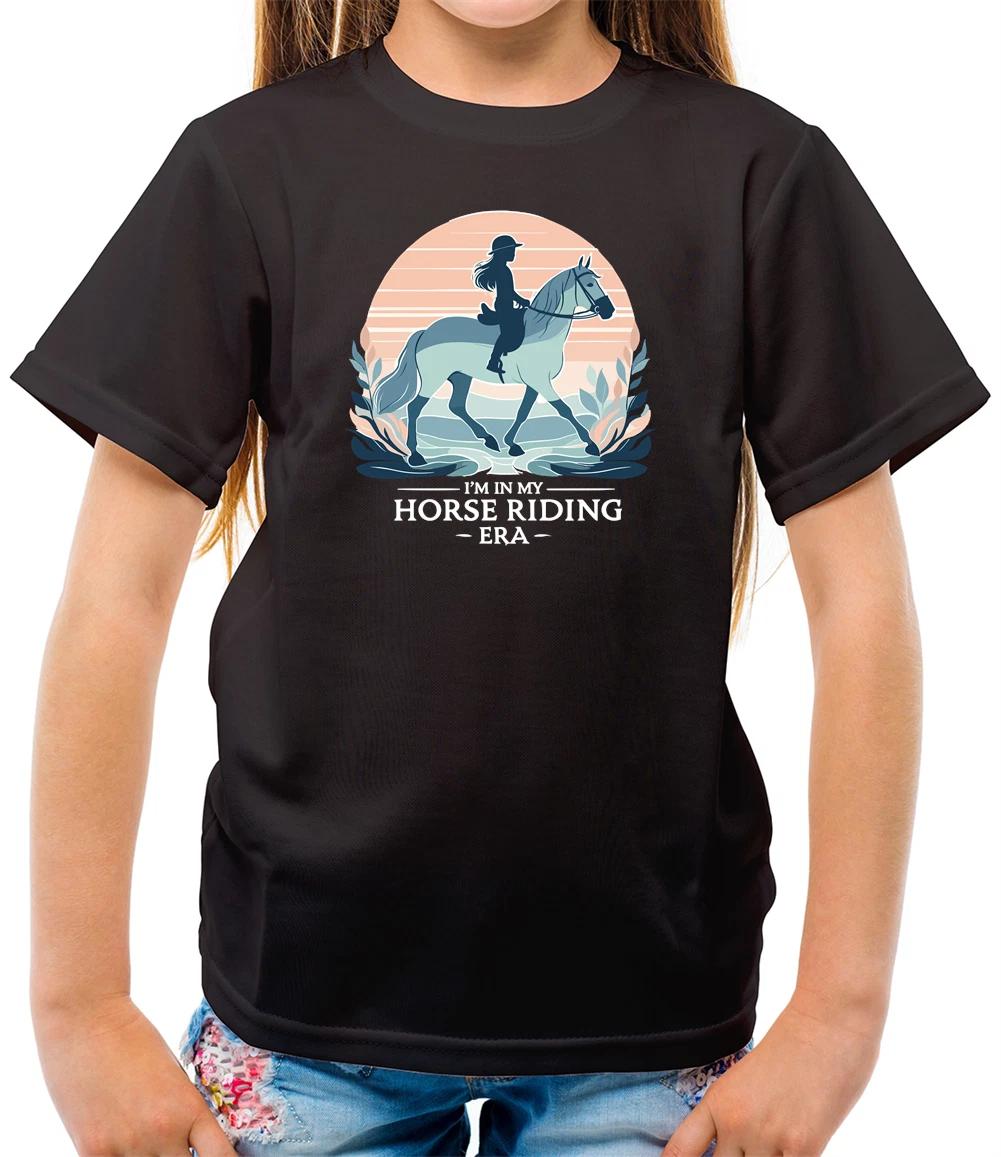 

I m In My Horse Riding Era - Kids T-Shirt - Horses Riding Rider Love Jump 160
