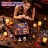 Halloween Countdown Calendar Resin Figurine 9-Day Advent Decor