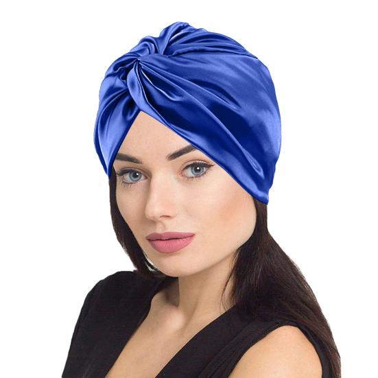 Women Nightcap Soft Comfortable Faux Silk Bonnet Gentle Night Sleeping Bonnet Hair Protection Supply