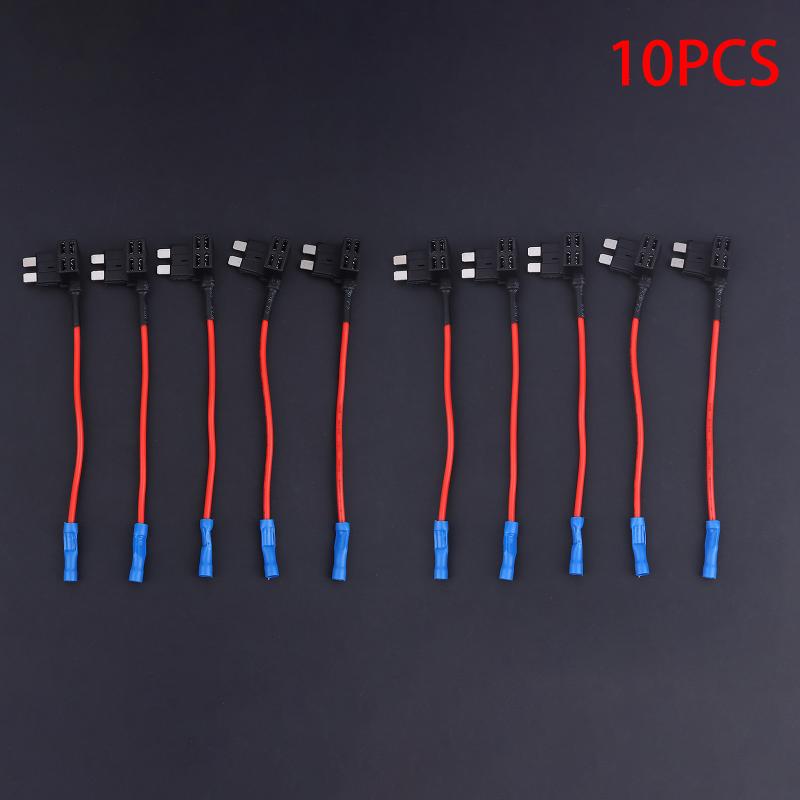 12V Fuse Holder Add-A-Circuit Tap Adapter Micro2 Mini Small Standard Atm Apm Blade Auto Fuse Car Fuse